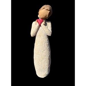 Willow Tree Je t'aime I Love You Figurine with Heart by Susan Lordi Demdaco 2009